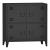 Büroschrank Hamina 80x40x82 cm Schwarz [en.casa]