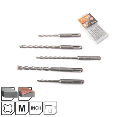 Set 5 burghie SDS-Plus pentru beton 5-10 mm, Kendo