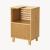 Waschbeckenunterschrank Iveland 60x40x30cm Bambus [en.casa]