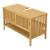 Waschbeckenunterschrank Hvaler 60x100x45cm Bambus [en.casa]