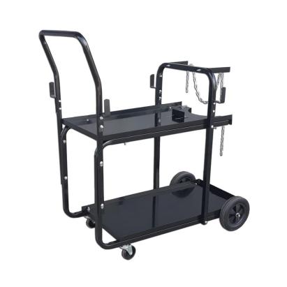 Carucior metalic pentru manevrare aparate de sudura, stabil si practic