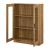 Vitrinenschrank Sorø 80x31x115cm Eiche [en.casa]