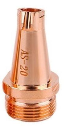 Duza de cupru AS-20 JASIC pentru aparat de taiere laser, consumabil precis