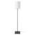Lampadar Solna alb-negru 158 cm, design elegant pentru living