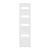 Calorifer portprosop baie Voss alb 160x40 cm, 720W, otel