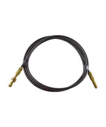 Tub ghidaj din oțel pentru sârmă 1,6 mm, 3 m, negru JASIC