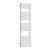 Calorifer portprosop baie Voss alb 120x40 cm, 12 lamele