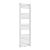 Calorifer portprosop baie Voss 140x50 cm, alb, 570 W