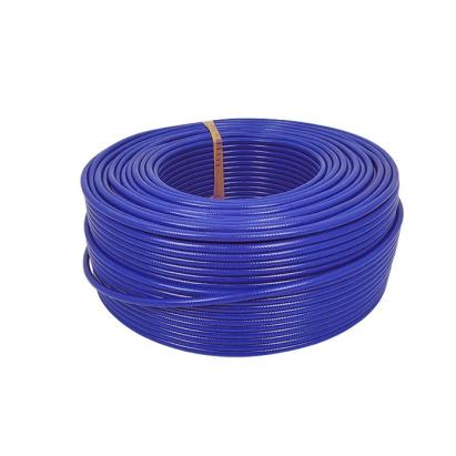 Furtun gaz PVC 5x8 mm albastru pentru sudură, vândut la metru