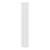 Calorifer tubular vertical Nore alb 180x30 cm, 1122W, dublu strat
