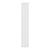 Calorifer vertical decorativ Nore alb 180x30 cm, 598W, din otel