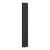 Calorifer vertical Nore negru 180x30 cm, dublu strat, 1122W