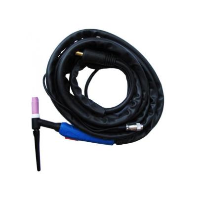 Pistolet TIG WP26 cu intrerupator, mufa 2 pini si racire pe aer