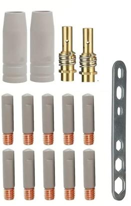 Set 15 consumabile pentru pistolet MIG MAG 150A cu înveliș antiaderent