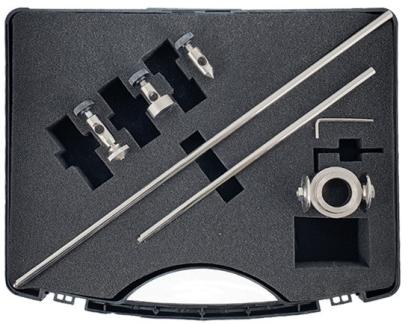 Dispozitiv de ghidare pentru tăiere circulară cu pistolet A81, set complet
