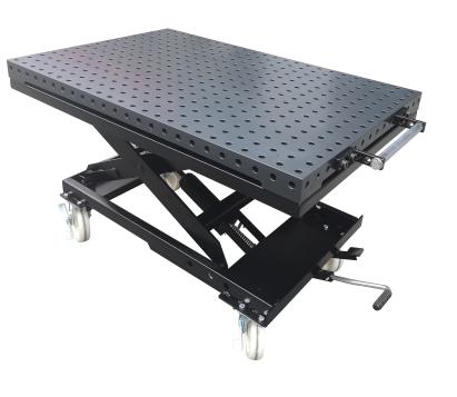 Masa de sudura mobila Telwin cu inaltime reglabila 1200x800 mm