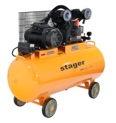 Compresor de aer profesional Stager Air 60C200, 200L, 10 bar, 600 l/min