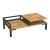 Couchtisch Ibestad 90x50x28cm Saphir-Eiche [en.casa]
