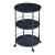 Servierwagen Munkedal Metall Schwarz [en.casa]