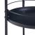 Servierwagen Munkedal Metall Schwarz [en.casa]