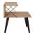 Beistelltisch Bergen 50x40x55cm Holzoptik [en.casa]