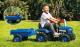 Primul meu tractor cu remorca (albastru) PlayLearn Toys