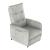 Fotoliu electric recliner Savukoski, gri deschis, 102x58x81 cm