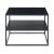 Couchtisch Solund mit Ablage 60x60x45 cm Schwarz, matt [en.casa]