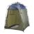 Cort duș pop-up Ayas 150x150x200 cm verde/gri pentru camping