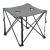Set mobilier camping pliabil 3 piese Banz, gri, cu 2 scaune si masa