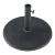 Bază pentru umbrelă de soare Bionaz, beton 17 kg, negru, Ø50 cm