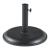 Suport pentru umbrelă Bionaz din beton 15 kg, negru, Ø45 cm