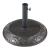 Suport pentru umbrelă de soare Bisegna din beton, bronz, 25 kg