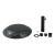 Suport pentru umbrelă Bisegna din beton, negru, Ø50 cm, 25 kg