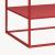 Couchtisch Solund 90x60x45 cm Rot [en.casa]