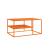Couchtisch Solund 90x60x45 cm Orange [en.casa]