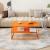 Couchtisch Solund 90x60x45 cm Orange [en.casa]