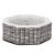 Jacuzzi gonflabil exterior Carosino 195x70 cm, 5 persoane, gri