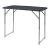 Masă pliabilă reglabilă pe înălțime Adelfia 120x60 cm, neagră