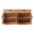 Sideboard Varkaus 75x140x40cm MDF Eichenoptik [en.casa]