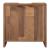Waschbeckenunterschrank Namsskogan 60x60x30cm Walnussoptik [en.casa]