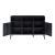Sideboard Janakkala 119x35x80 cm Schwarz [en.casa]