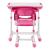 Kinderschreibtischset Sala 2-tlg. Kindertisch mit Stuhl Pink [en.casa]
