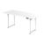 Birou reglabil electric Kirkkonummi 180x80 cm alb, cu memorie
