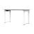 Birou reglabil electric Kirkkonummi 160x75 cm, alb, cu memorie