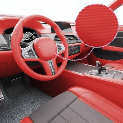 Folii auto 4D, 2 buc., roșu, 100x150 cm GartenMobel Dekor