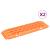 Plăci de tracțiune, 2 buc., portocaliu, 106x30,5x7 cm, nailon GartenMobel Dekor