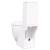 Toaletă, alb, ceramică, flux de apă în spate GartenMobel Dekor
