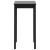 Masă de bar din MDF, negru, 55 x 55 x 107 cm GartenMobel Dekor