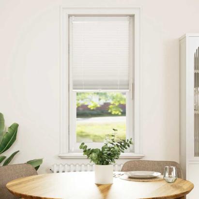 Jaluzea plisse, alb, 60x125 cm, pliuri GartenMobel Dekor